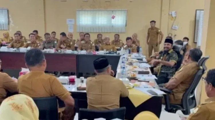 Serapan Anggaran Baru 20 Persen, Bupati Aceh Timur Minta OPD Percepat Realisasi
