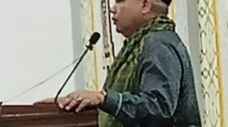 Kajian Ba’da Maghrib di Masjid Jami Lancang Garam Bahas Makna “Buta Hati” dalam Kehidu