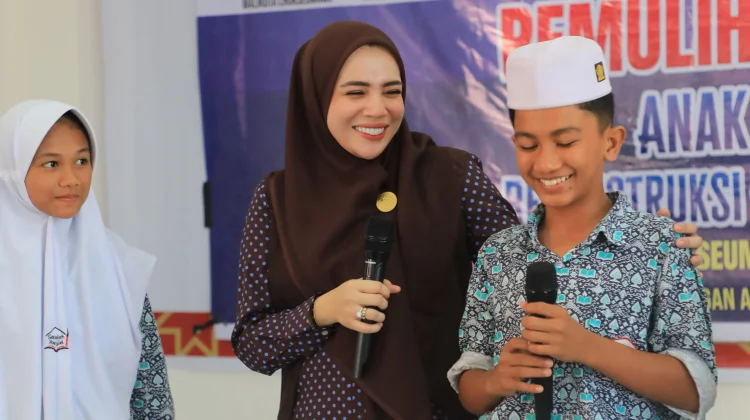 Pemko Lhokseumawe Perkuat Dukungan Psikososial Anak Terdampak Banjir
