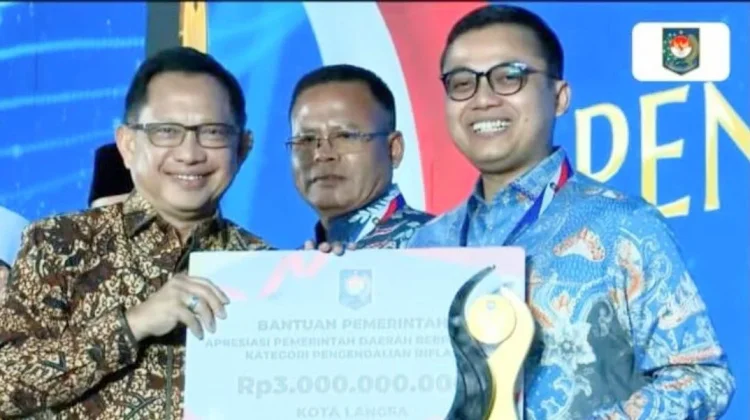 Langsa Raih Juara Pengendalian Inflasi Nasional 2026