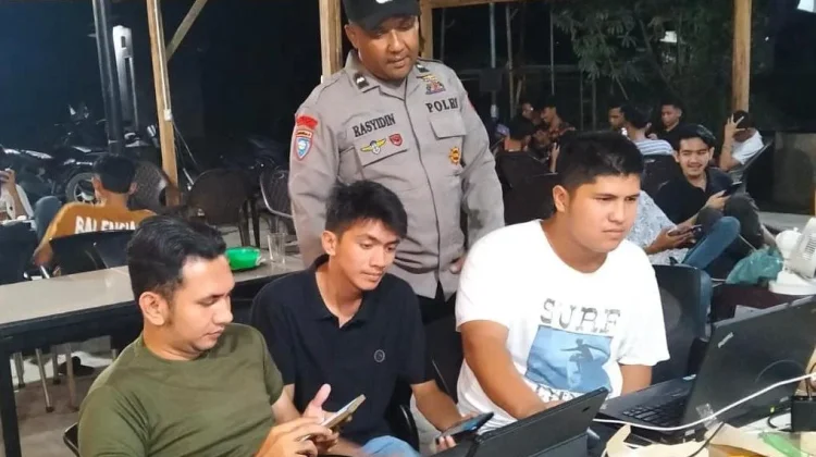 Polisi Ajak Warga Samudera Bijak Bermedsos dan Jaga Kamtibmas