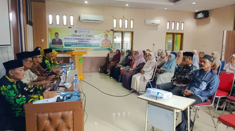 Kemenag Aceh Timur Bekali Madrasah Hadapi Akreditasi 2026