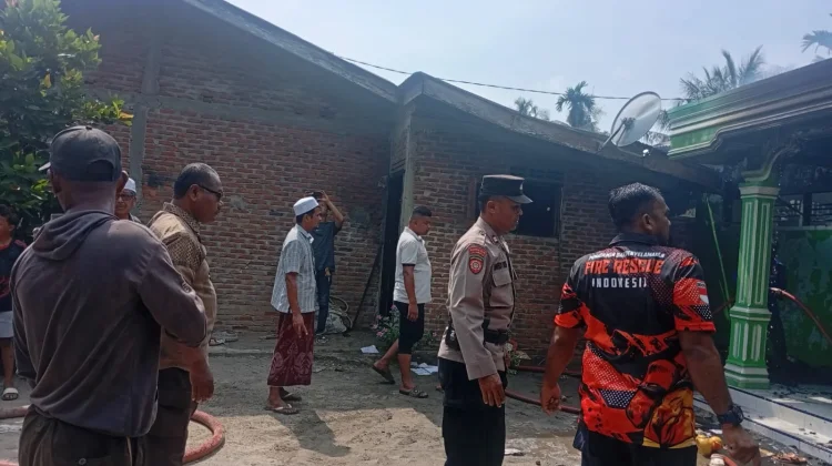 Rumah Warga di Syamtalira Bayu Ludes Terbakar