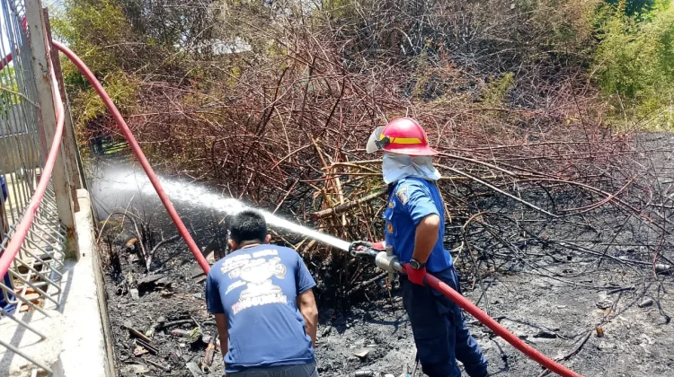 Damkar Lhokseumawe Berhasil Padamkan Kebakaran Lahan di Desa Hagu Teungoh
