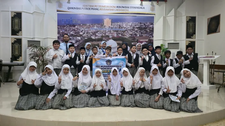 Siswa SDIT Muhammadiyah 6 Lhokseumawe Kunjungi RRI, Belajar Dunia Penyiaran
