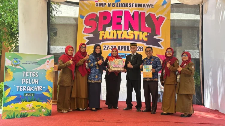 SPENLY Fantastic SMPN 5 Lhokseumawe Resmi Dibuka Meriah