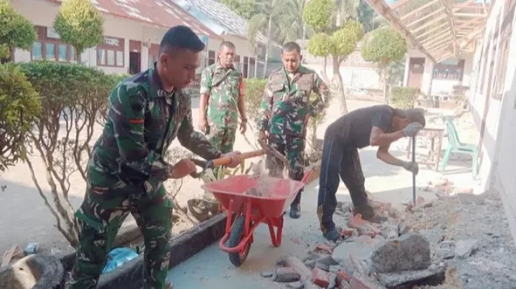 Revitalisasi SD Negeri 5 Muara Dua Mulai Dikerjakan