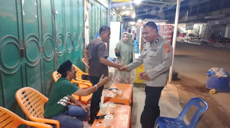 Patroli Malam Polsek Samudera Sisir Titik Rawan, Antisipasi Guantibmas