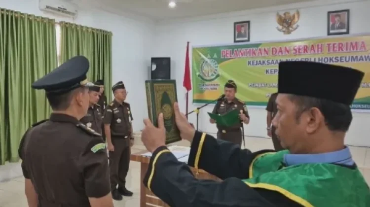 Mutasi Internal Kejaksaan, Jabatan Kasi Intel Lhokseumawe Berganti