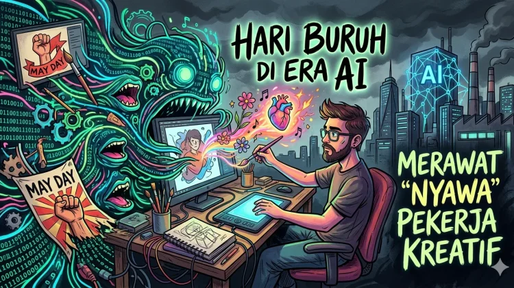 Sisi Lain Hari Buruh: Merawat Nyawa Pekerja Kreatif ditengah Gempuran AI