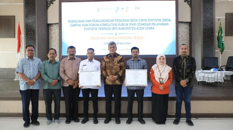 Sosialisasi dan Pencanangan Desa Cantik serta FKP Standar Pelayanan Statistik