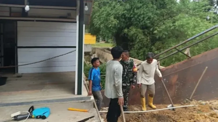 Pembuatan Jembatan Perintis di Kuta Makmur Mulai Dikerjakan