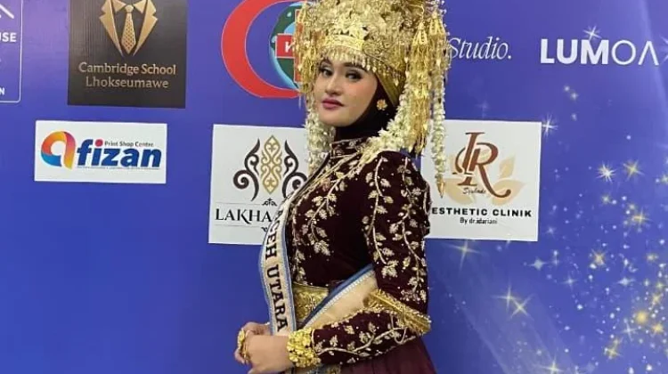 Mutmainnah Juara I Ajang Pemilihan Agam Inong Duta Wisata Aceh Utara 2026
