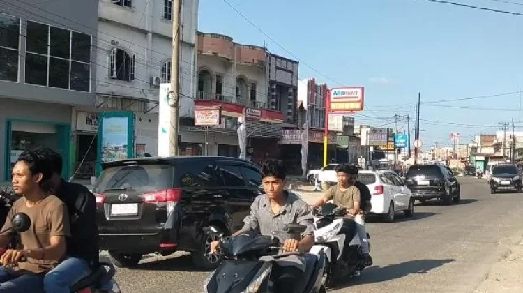 Kesadaran Pengendara Menggunakan Helm di Aceh Utara Masih Rendah