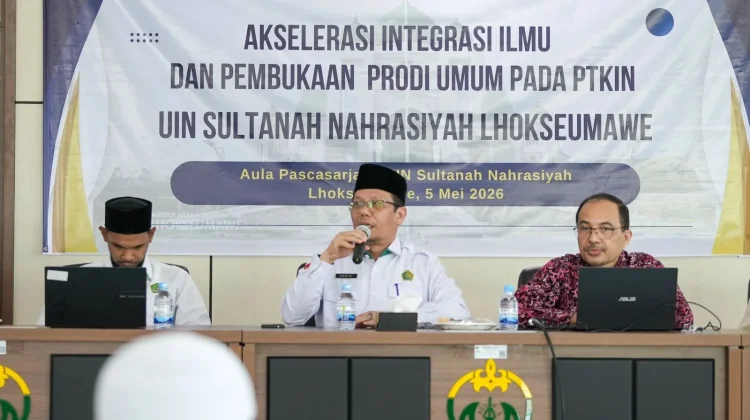 Rektor UIN SUNA Buka Akselerasi Integrasi Ilmu