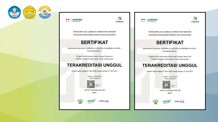 PNL Raih Akreditasi Unggul Dua Prodi Bisnis