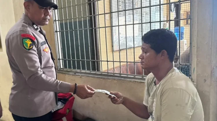 Pengecekan Kesehatan Tahanan, Polres Lhokseumawe Lakukan Pemeriksaan Rutin