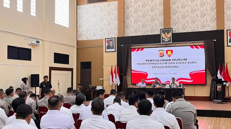 Polres Lhokseumawe Gelar Sosialisasi Transformasi KUHP dan KUHAP Baru