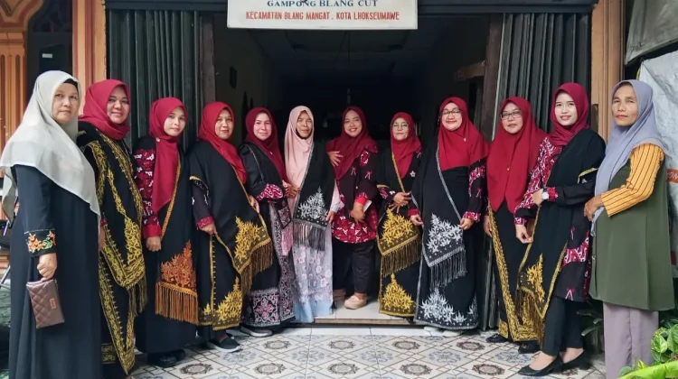 DWP RRI Lhokseumawe Dukung UMKM Bordir Lokal