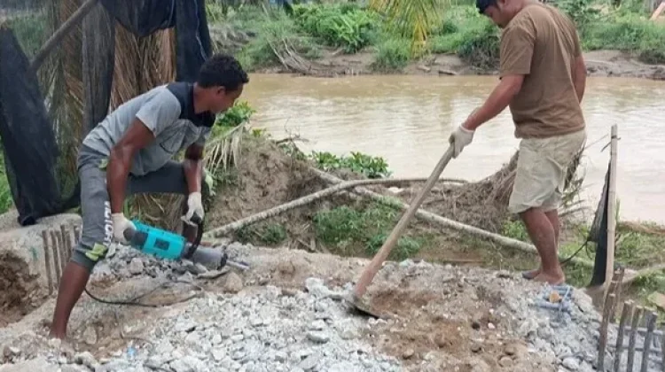 Jembatan Perintis Garuda, Urat Nadi Ekonomi Warga Segera Terhubung