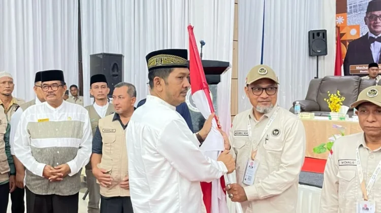 Pemko Langsa Lepas Keberangkatan Calon Jamaah Haji melalui Embarkasi Aceh