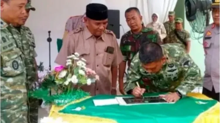 Danrem 011/Lilawangsa Resmikan Pos Koramil Darul Falah Aceh Timur