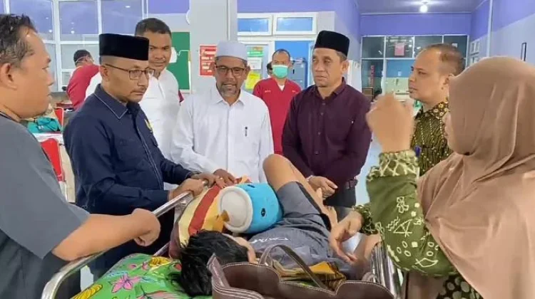 Haji Uma Sidak RSUD Cut Meutia, Soroti Persoalan Data Desil JKA-BPJS