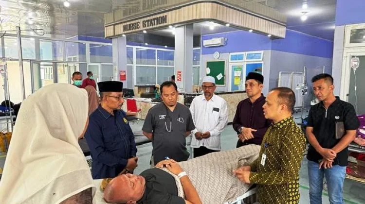 Haji Uma Sidak RSUD Cut Meutia, Soroti Persoalan Data Desil JKA-BPJS