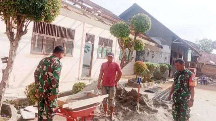 Wajah Baru SD Negeri 5 Muara Dua Mulai Terlihat