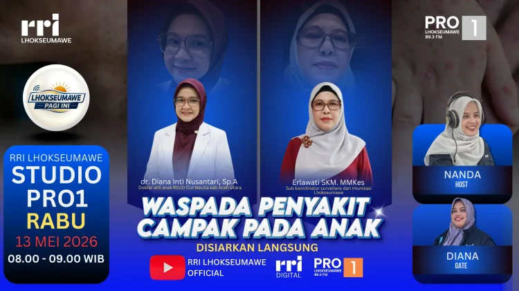 Praktisi Kesehatan Ajak Masyarakat Waspadai Penyakit Campak