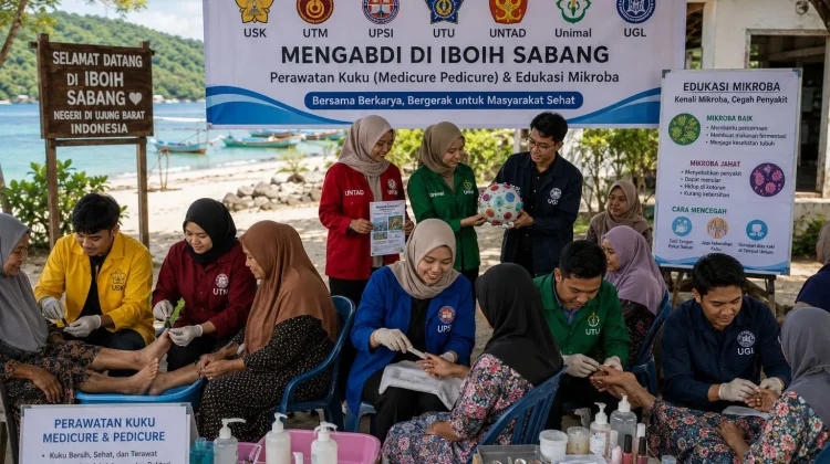 Empat Mahasiswa Teknik Unimal Ikuti Program Internasional ISL 2026 di Sabang