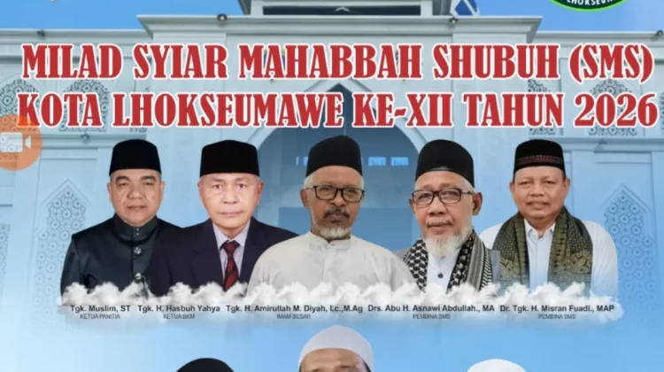 Milad Jama’ah Syiar Mahabbah Subuh ke-XII Digelar di Masjid Darussalam Hagu Selatan