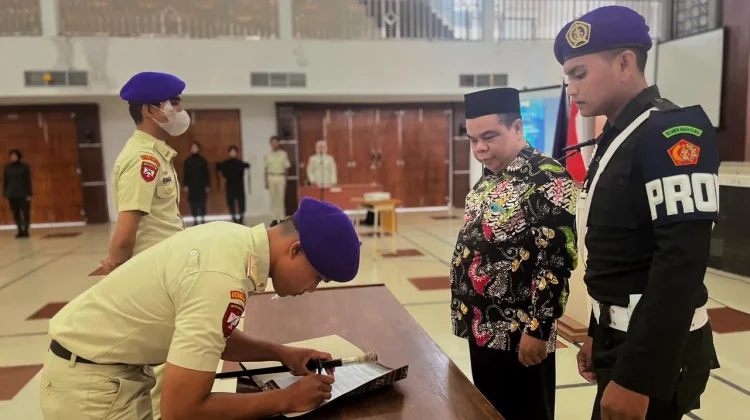 Warek III Apresiasi Pengabdian Menwa UIN SUNA saat Banjir Aceh