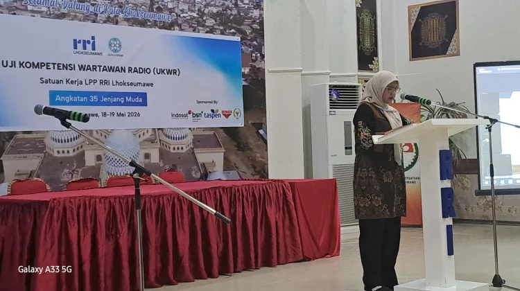 Sukseskan UKWR Korwil 17 Aceh, RRI Lhokseumawe Uji Kompetensi 12 Angkasawan
