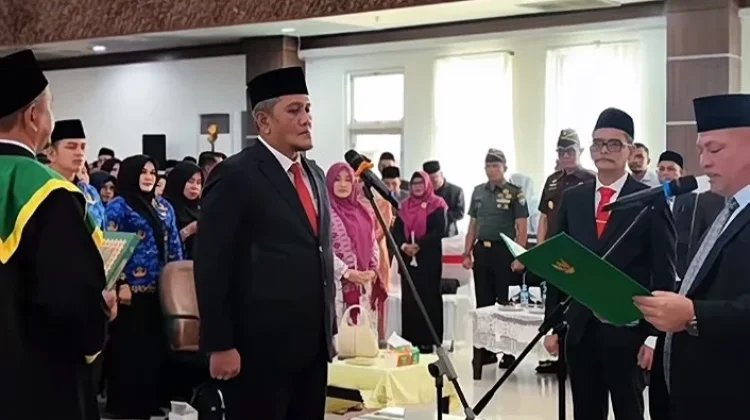Dayan Albar Dilantik Jadi Sekda Aceh Utara, Sebelumnya Lulus Uji Kompetensi