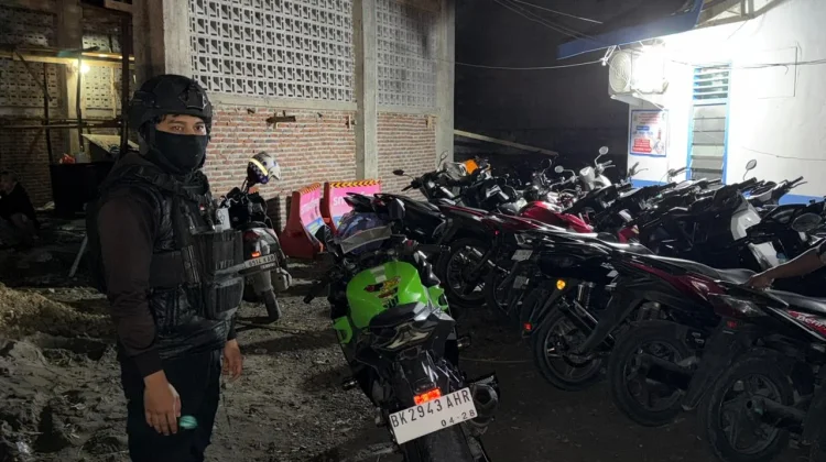 Tindak Kenakalan Remaja, 13 Sepeda Motor Diamankan di Keude Cunda