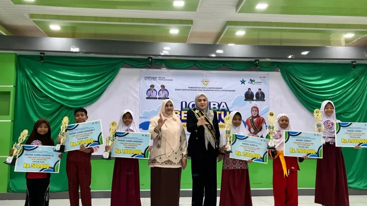Dinas Perpustakaan dan Kearsipan  Lhokseumawe Sukses Gelar Lomba Bertutur 2026