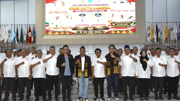 Pengurus Baru KONI Kota Langsa Resmi Dilantik, Siap Bangkitkan Prestasi Olahraga