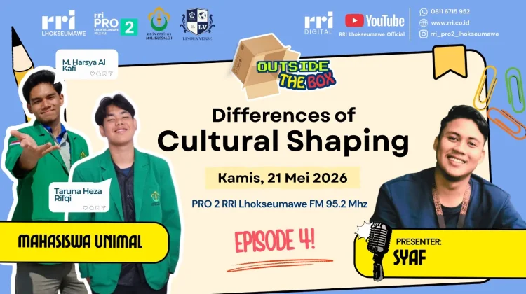 Belajar Bahasa Inggris lewat Program Outside The Box rri lhokseumawe