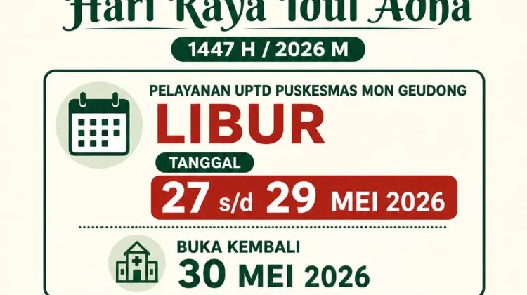 UGD Puskesmas Mon Geudong Tetap Siaga saat Libur