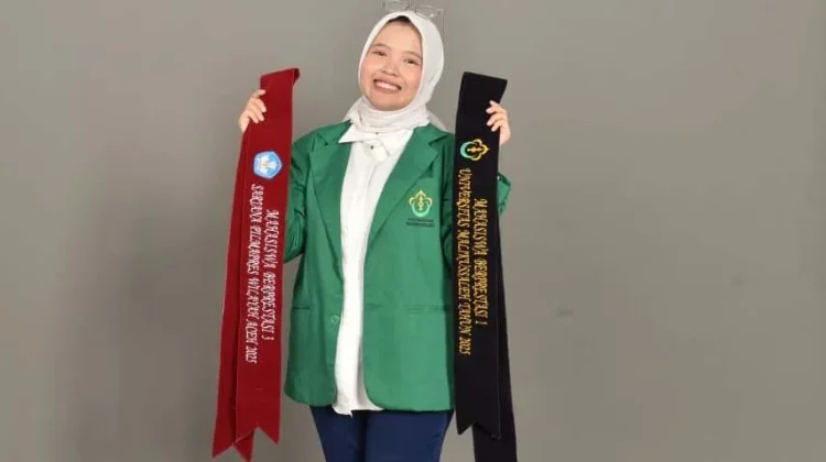 Mahasiswi Unimal Juara 1 Storytelling Internasional lewat Dongeng Joko Kendil