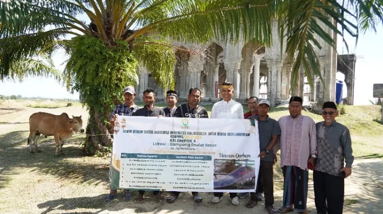 Semangat Berqurban Idul Adha, Unimal Berbagi dengan Masyarakat Lingkar Kampus