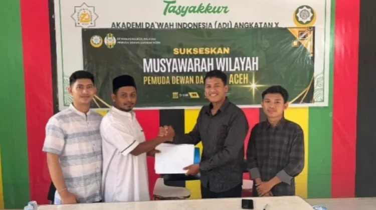 Alimuddin Armia Pimpin Pemuda Dewan Dakwah Aceh Periode 2026–2029