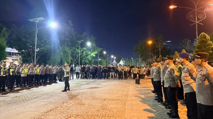 Polres Lhokseumawe Kerahkan 263 Personel Amankan Malam Takbiran Idul Adha