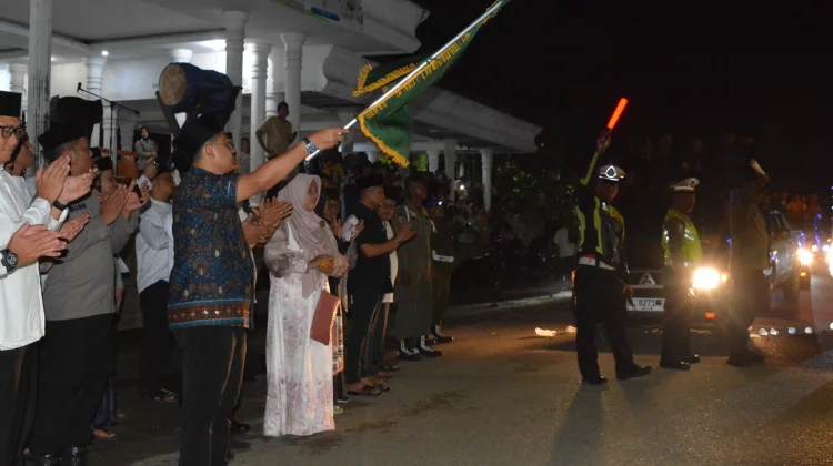 Gema Takbir Mengalun di Langsa, Jeffry Sentana Lepas Pawai Idul Adha 1447 H