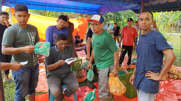 Ratusan Paket Daging Qurban Dibagikan kepada Warga Gampong Dayah Baro