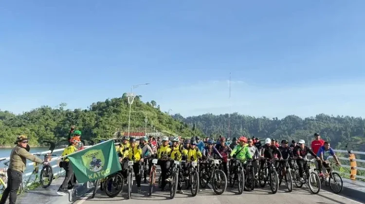 Kodim Aceh Utara Gelar Gowes Ceria, Satukan Semangat dan Pererat Silaturahmi