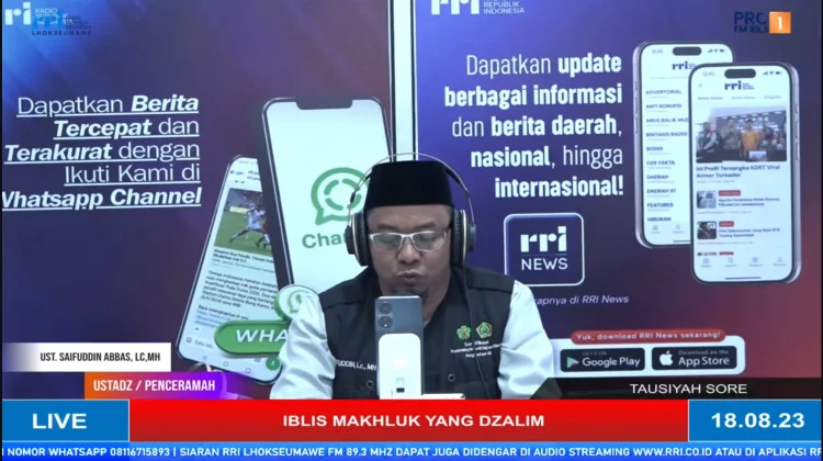 Ustadz Saifuddin: Iblis Makhluk yang Zalim