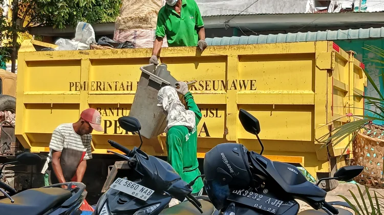 Volume Sampah di Lhokseumawe Capai 110 Ton Per Hari