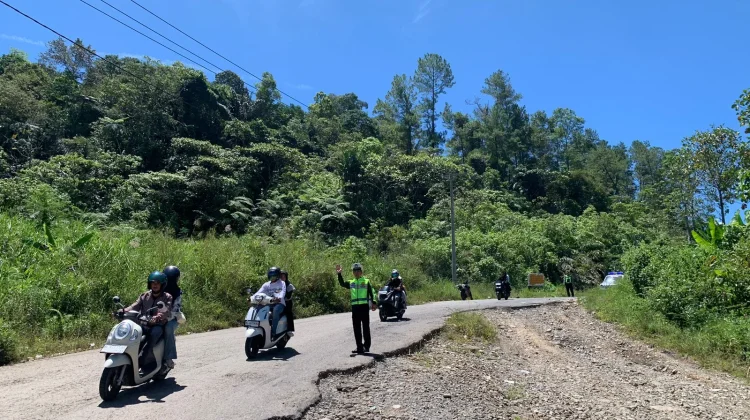 Polres Lhokseumawe Intensifkan Pengamanan Objek Wisata Gunung Salak